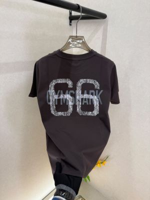 Gym Shark Premium Back Print Round Neck Dark Grey T-shirt F3840-DGY