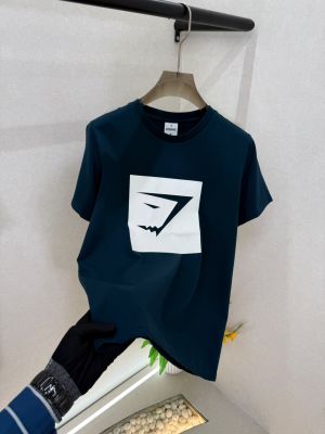 Gym Shark Premium Back Print Round Neck Green T-shirt F3840-GR