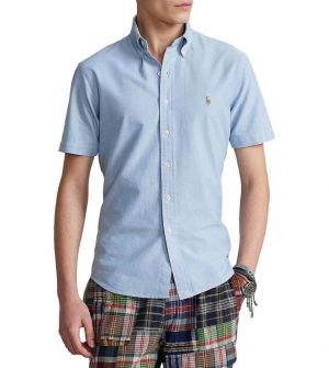 Ralp Lauren Premium Sky Blue Half Shirt