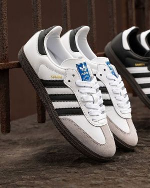 Adidaas Samba White Black For Her 477