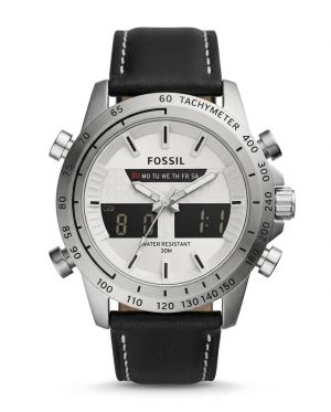 Fossi_il Digital Dual Time White Dial