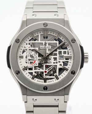 Hublo_t Big Bang Tourbillon Silver White Dial