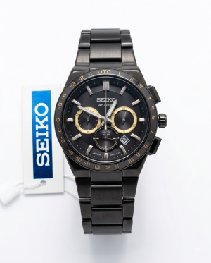 Seiko Astron Full Black Gold Chorno