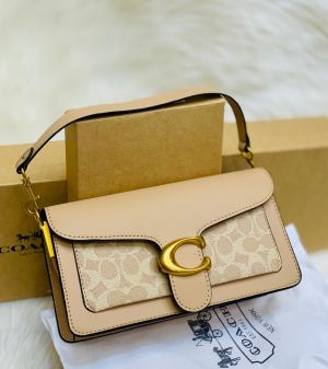 COAC tabby sig cc 26 leather shoulder bag with box 6373