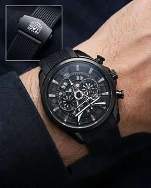 Tag Heuee_r Carrera Paris EiffelTower Black