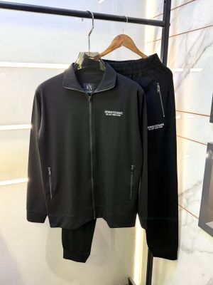 Arma Exchange Imported Black Super Premium Track Suit With Brand Carry Bag F3431-BL
