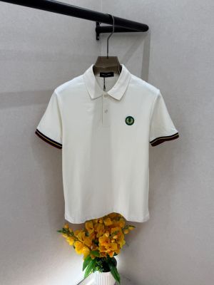 Fred Perry Of-White Polo Premium Collar Neck T-shirt F5034-OF