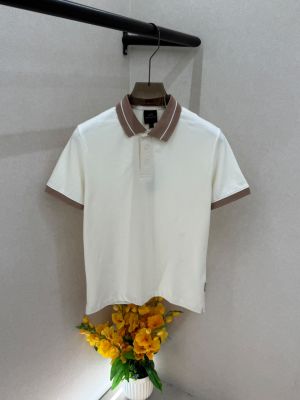 Arma Exchange Of-white Polo Premium Collar Neck T-shirt F5029-OF
