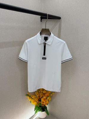 Arma Exchange white Polo Premium Collar Neck T-shirt F5029-WH