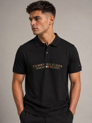 TOMMMY HILFIGER Premium Quality Collar Neck Polo Tshirt GZ 0159