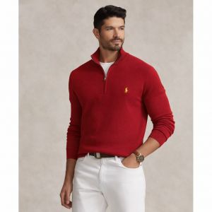 No return RL imported sweatshirt Maroon