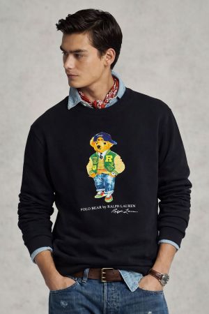 No Return RL imported Primium Sweatshirt Black