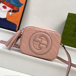 Gucc Womens Small Zip Bag in Sumo with box 618