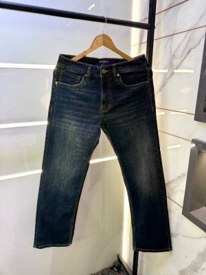 Balmai Paris Dark Blue Imported Super Premium Denim Jeans F3913-DB