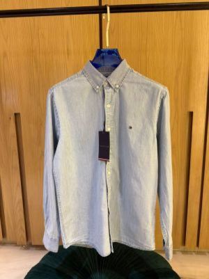 IMPORTED STORE ARTICLE DENIM SHIRT LIGHT BLUEx