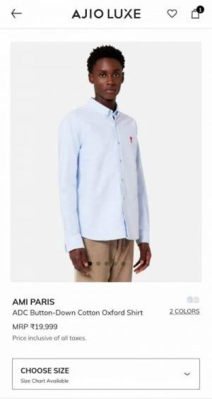 AMI IMPORTED STORE ARTICLE SHIRT x