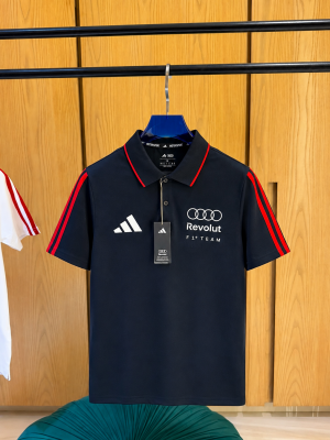 Adidaxs IMPORTED STORE ARTICLE POLO T-Shirts NAVY BLUE
