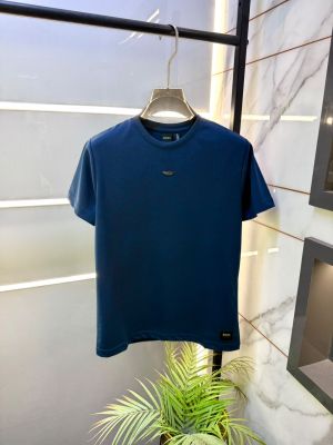 Boss Blue Premium Round Neck Polo T-shirt F5093-BU