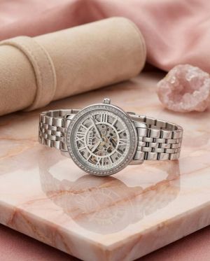 Fossii_l Delphi Automatic full silver