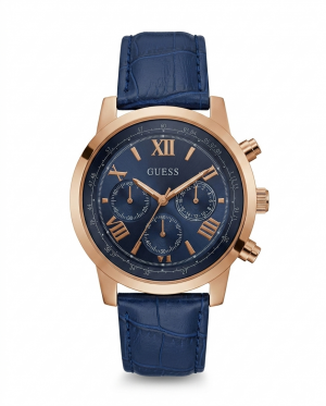 Guess Hendrix Blue Leather