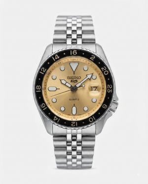 Seiko Gmt Master Yellow Gold Dial