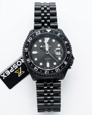 Seiko Gmt Master Full black