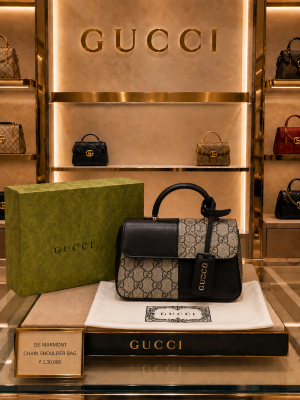 GUCC GG MARMONT SHOULDER BAG WITH DUST BAG  BOX 6629