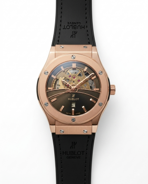 Hublot Big Bang Tourbillon Black Leather
