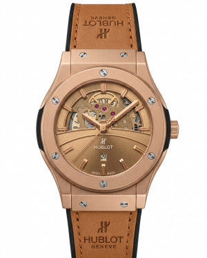 Hublot Big Bang Tourbillon  Brown Leather