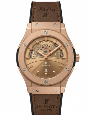 Hublot Big Bang Tourbillon Dark Brown Leather