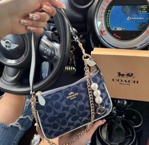 Coacchh Nolita 19 Premium Quality With Pearl Charm & OGBOX CARRYBAG Model no 487