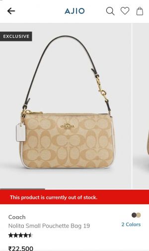 Coacchh Nolita 19 Premium Quality With Pearl Charm & OGBOX CARRYBAG Model no 01