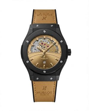 Hublot Big Bang Tourbillon  Brown Leather