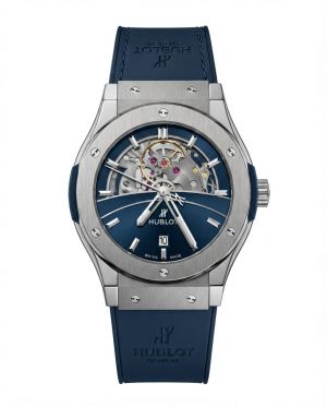 Hublot Big Bang Tourbillon Blue Leather