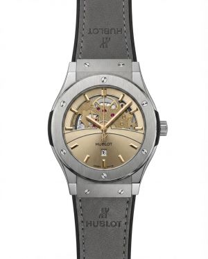 Hublot Big Bang Tourbillon Gray Leather
