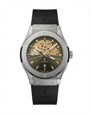 Hublot Big Bang Tourbillon  Black Leather