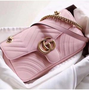 Gucc marmont sling bag premium quality with box(green box)5974