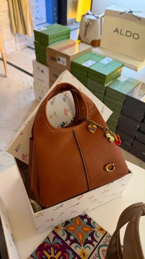 Coac Lana shoulder bag with folding box with charm 6473