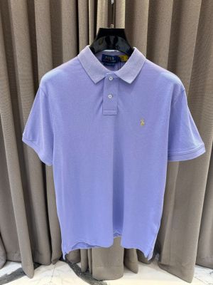 Ralp Lauren Chest Logo Polo T-shirt Purple