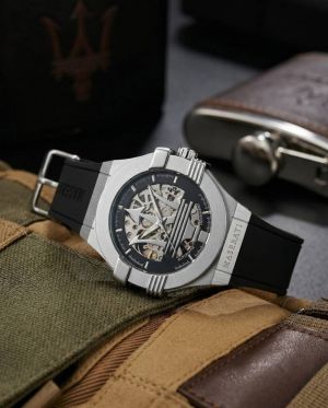 Maserat_i Potenza Skeleton black silver