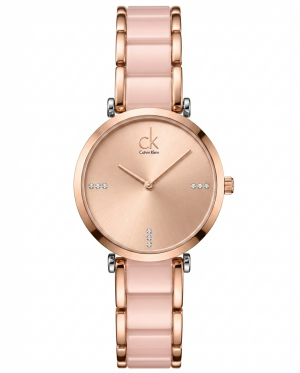 Calvin Kleii_n minimalist Rose Gold Two Tone