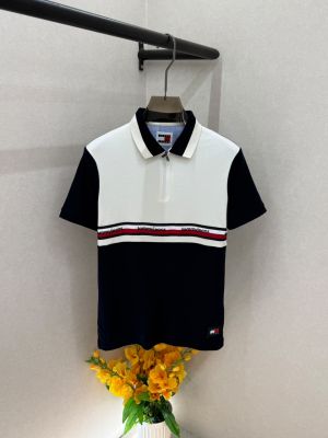 Tomm Hilfiger Of-white Polo Premium Collar Neck T-shirt F5025-OF1