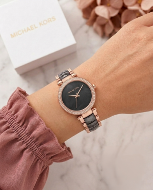 Michael_l Kors  Parker Pave Black