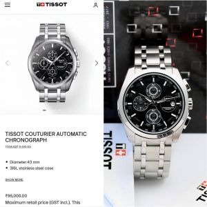 Tisso 1853 Couturier Chronograph (All working)
