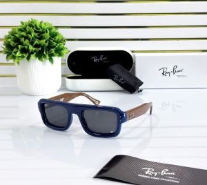 Rayba 4954 puffer square blue black brown