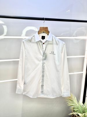 Arma_ Exchange Reflective White Premium Shirt With Brand Box Packing And Carry Bag F2500-WH