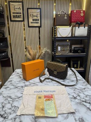 Loui Vuitton Metis Pochette With Box And Dust Bag (Brown-40780)