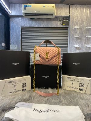 YSL SAINT LAURENT COLLEGE MEDIUM CHAIN BAG  dubble box packing 6442