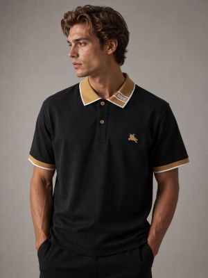 BURBERRRY Premium Quality Collar Neck Polo Tshirt GZ_0424