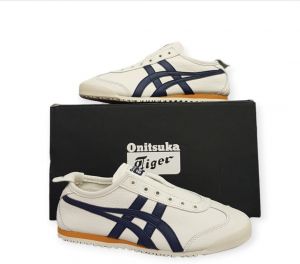 Onitsukka Tiger Mexico 66 Slip On Navy Orange